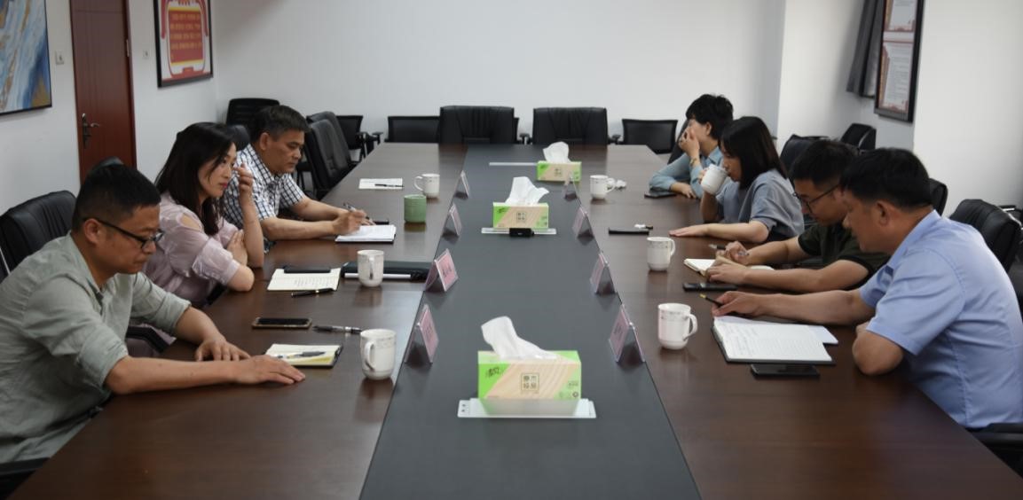 安吉县溪龙乡党委书记夏靓一行莅临米兰在线官网-米兰(中国)交流“携茶”相关工作