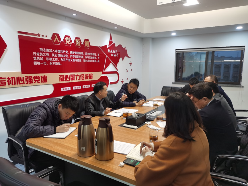 省供销社郭峻副主任一行到米兰在线官网-米兰(中国)狮峰茶业公司考察调研
