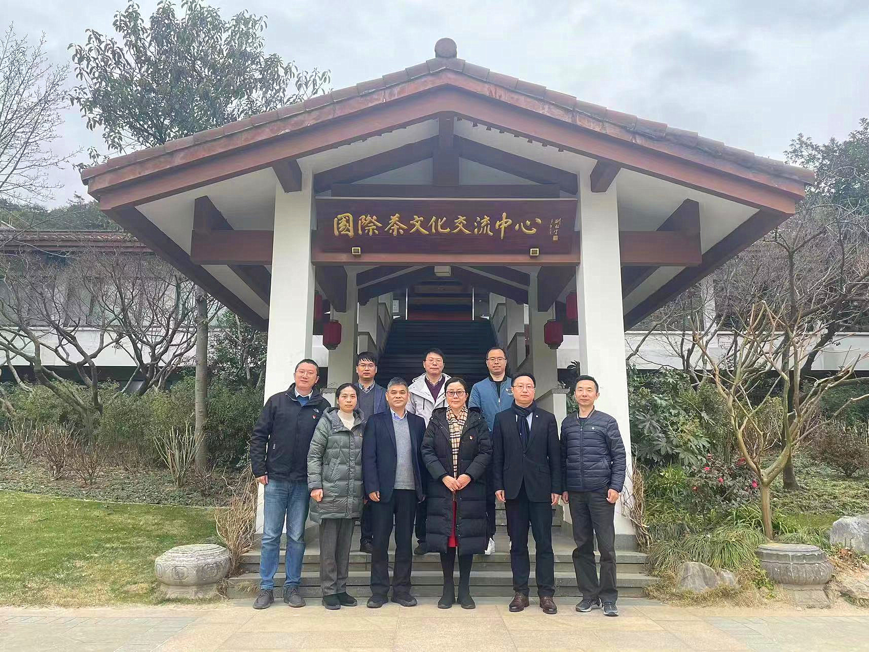 以茶文化为引领，以茶科技助创新——米兰在线官网-米兰(中国)领导班子开展走访交流活动