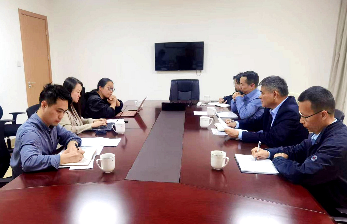 米兰在线官网-米兰(中国)王兵总经理一行赴九宇有机公司开展主题教育调研活动