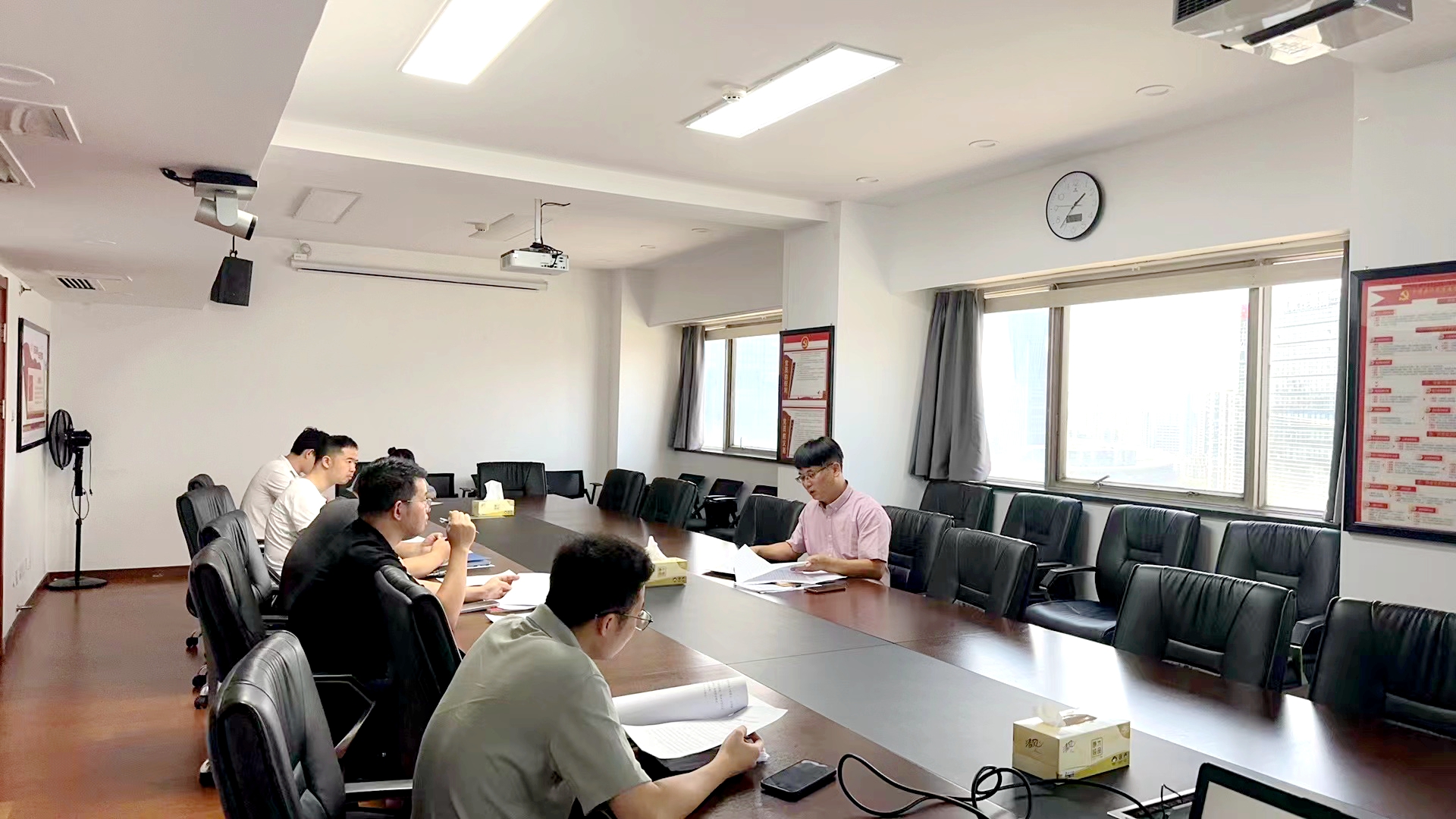 “重温入党誓词 加强党纪学习”——米兰在线官网-米兰(中国)第一党支部召开支部党员大会